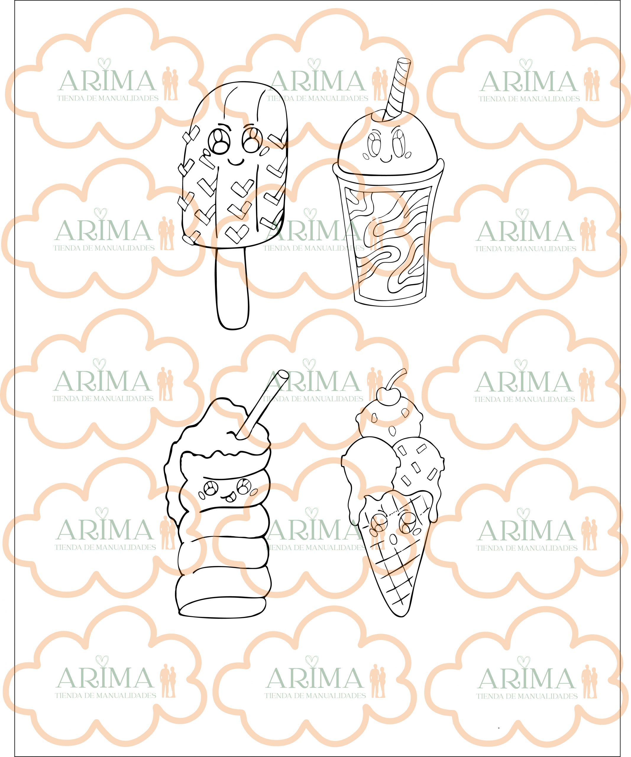 DIGIS HELADOS KAWAIÏ