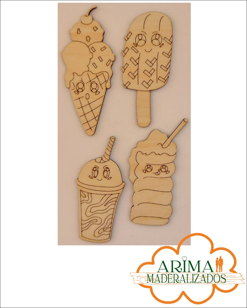 Pack 4 Helados